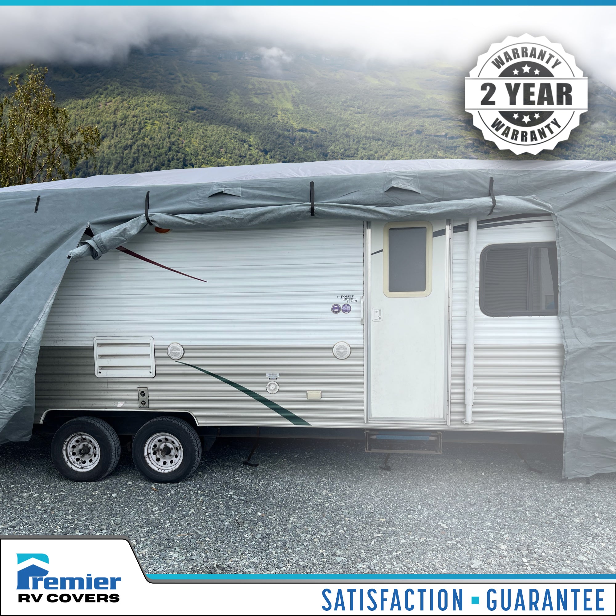 The best travel trailer cover in the world - Premier RV covers ...